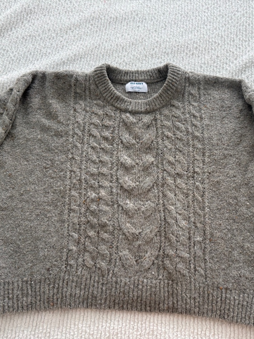 old navy womens donegal wool sweater L